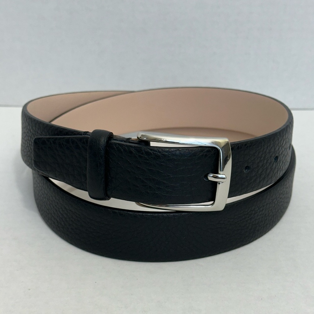 Massimo Dutti | Men’s Genuine Leather Belt | Size 95 (38”) | Made in Spain - Picture 1 of 14